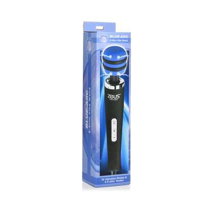 XR BRANDS - ZEUS ELECTROSEX E-STIM VIBRATING WAND MASSAGER
