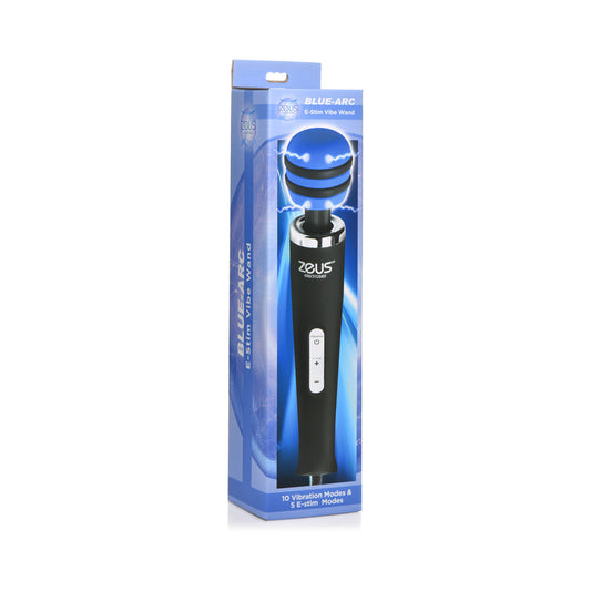 XR BRANDS - ZEUS ELECTROSEX E-STIM VIBRATING WAND MASSAGER