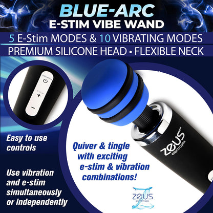 ZEUS ELECTROSEX E-STIM VIBRATING WAND MASSAGER