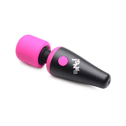 BANG! 10X VIBRATING MINI SILICONE WAND PINK