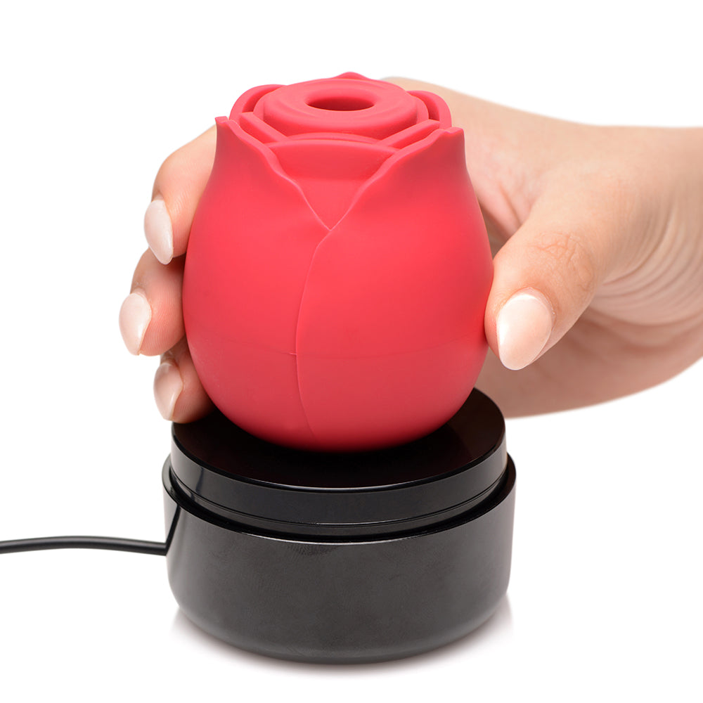 XR BRANDS - BLOOMGASM ENCHANTED ROSE 10X CLIT STIMULATOR