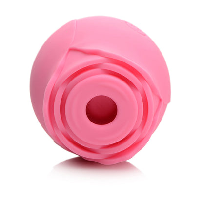BLOOMGASM 10X WILD ROSE SILICONE SUCTION CLIT STIMULATOR PINK
