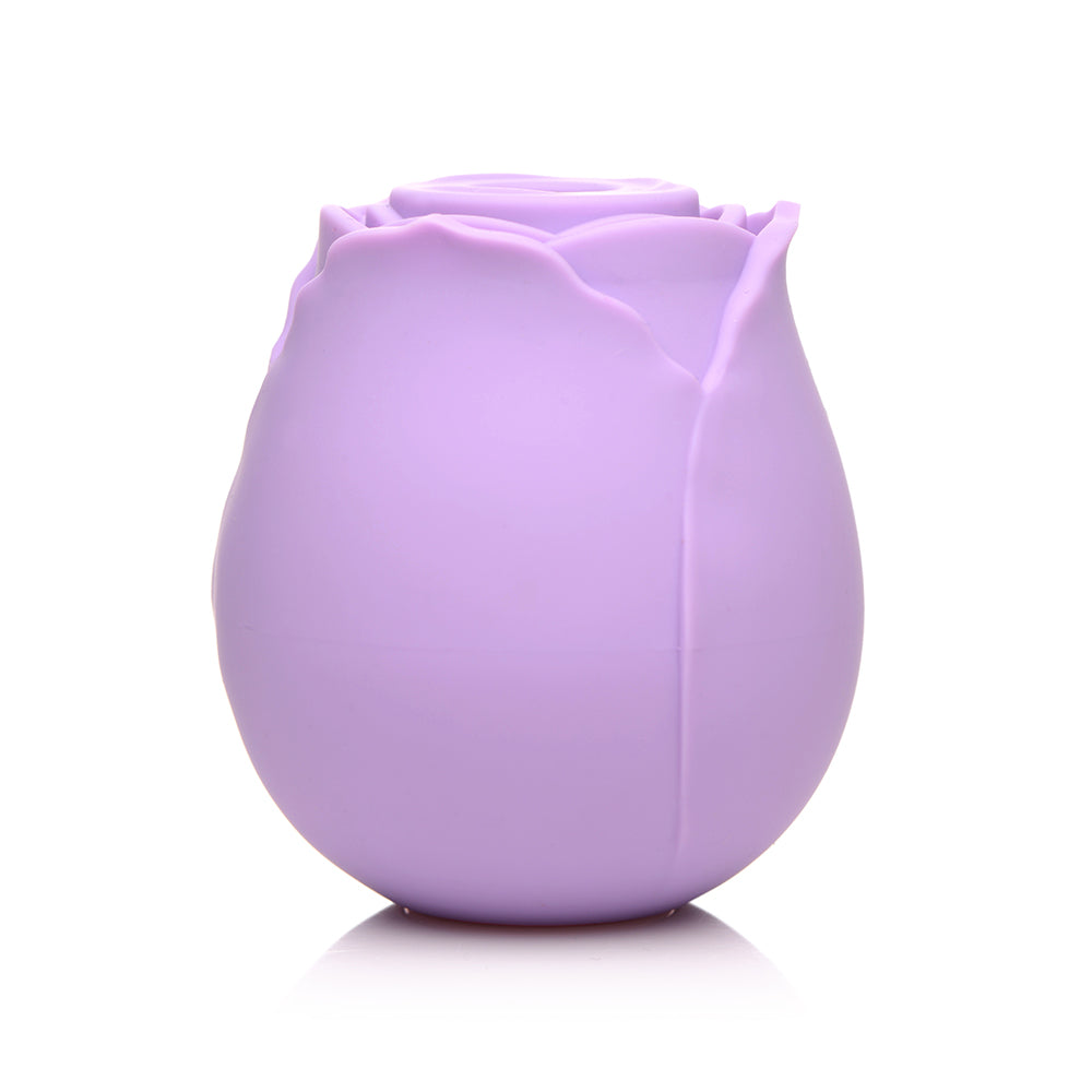 BLOOMGASM 10X WILD ROSE SILICONE SUCTION CLIT STIMULATOR PURPLE