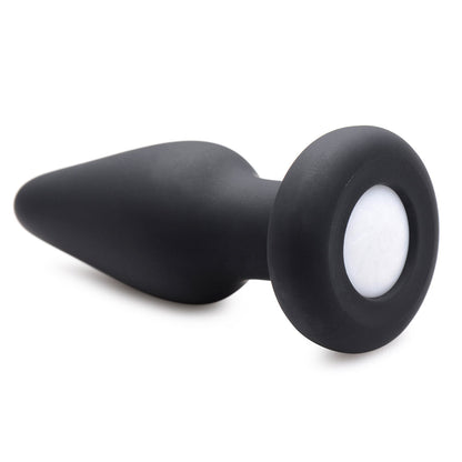 XR BRANDS - BOOTY SPARKS SILICONE LIGHT-UP ANAL PLUG SMALL