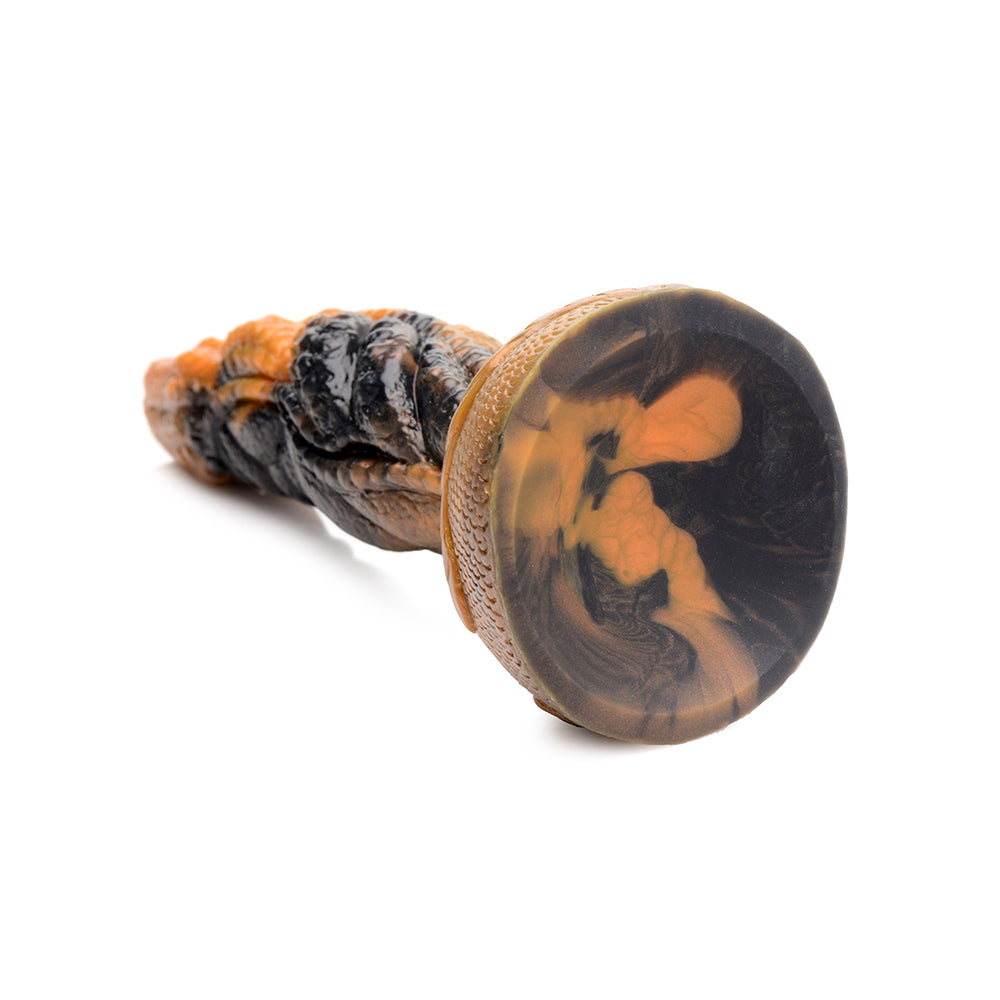 CREATURE COCKS RAVAGER RIPPLED TENTACLE SILICONE DILDO