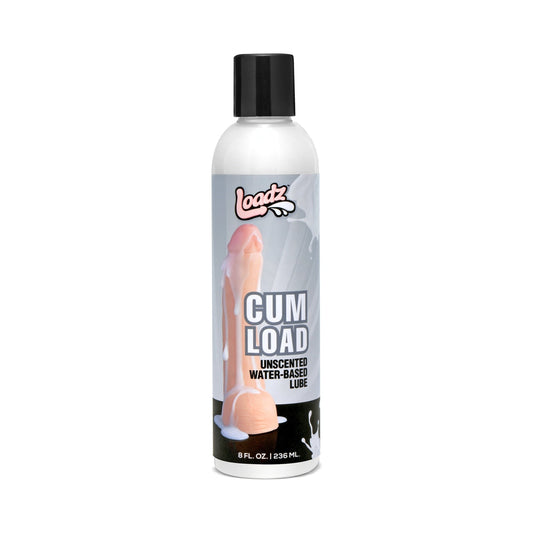XR BRANDS - LOADZ JIZZ UNSCENTED WATER-BASED LUBE 8 OZ.