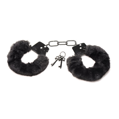 XR BRANDS - MASTER SERIES CUFFED IN FUR FURRY HANDCUFFS