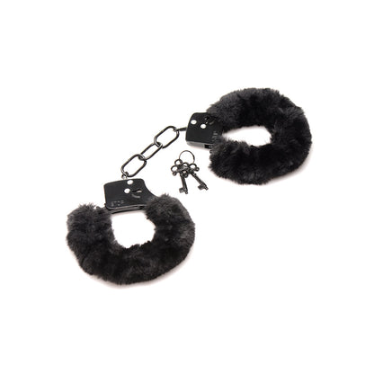 XR BRANDS - MASTER SERIES CUFFED IN FUR FURRY HANDCUFFS