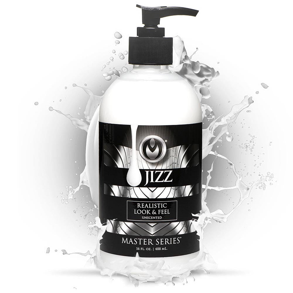XR BRANDS - MASTER SERIES UNSCENTED WATER-BASED JIZZ LUBRICANT 16 OZ.