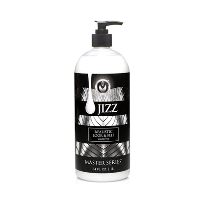 XR BRANDS - MASTER SERIES UNSCENTED WATER-BASED JIZZ LUBRICANT 34 OZ.