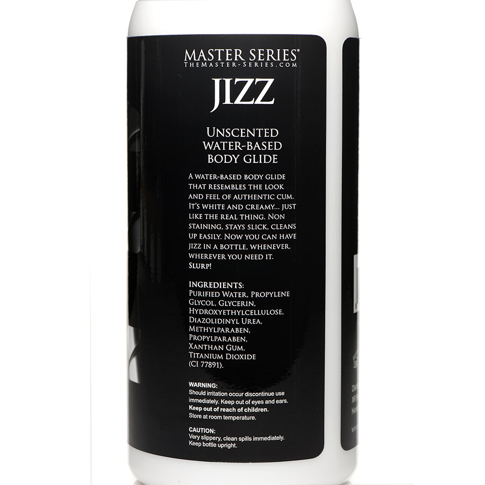 MASTER SERIES UNSCENTED WATER-BASED JIZZ LUBRICANT 34 OZ.