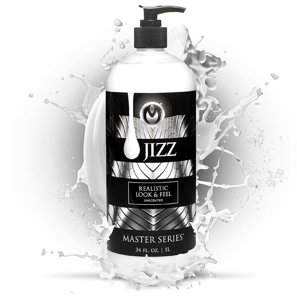 XR BRANDS - MASTER SERIES UNSCENTED WATER-BASED JIZZ LUBRICANT 34 OZ.