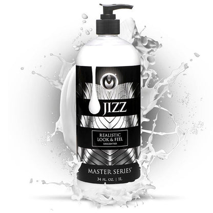 XR BRANDS - MASTER SERIES UNSCENTED WATER-BASED JIZZ LUBRICANT 34 OZ.