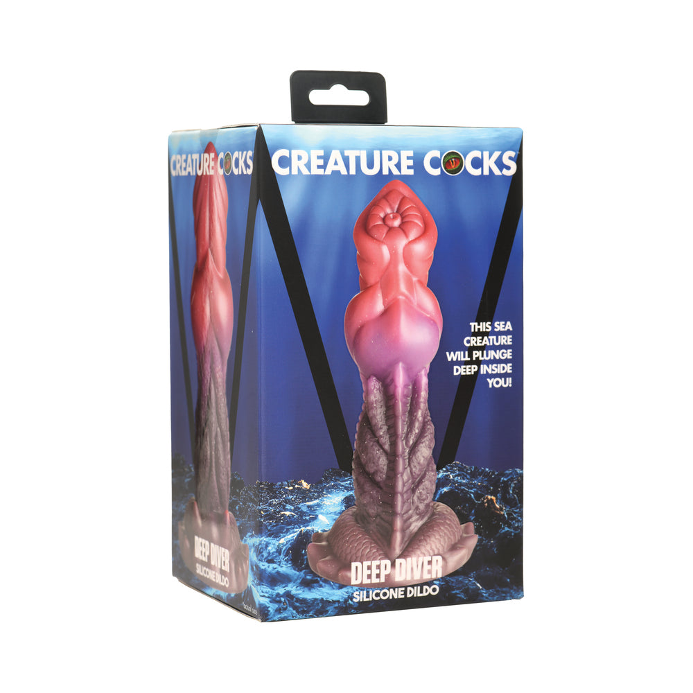 CREATURE COCKS DEEP DIVER SILICONE DILDO