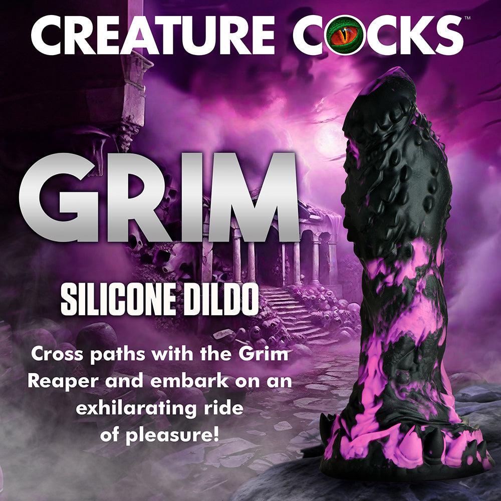 CREATURE COCKS GRIM SILICONE DILDO