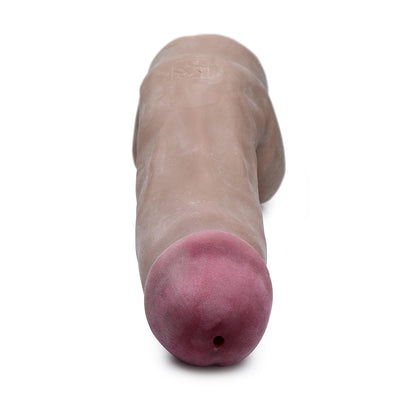 LOADZ 7 IN. DUAL DENSITY SQUIRTING DILDO DARK