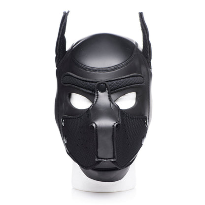MASTER SERIES SPIKE NEOPRENE PUPPY HOOD BLACK