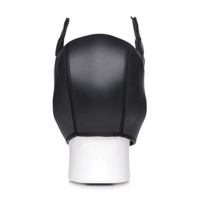 XR BRANDS - MASTER SERIES SPIKE NEOPRENE PUPPY HOOD BLACK