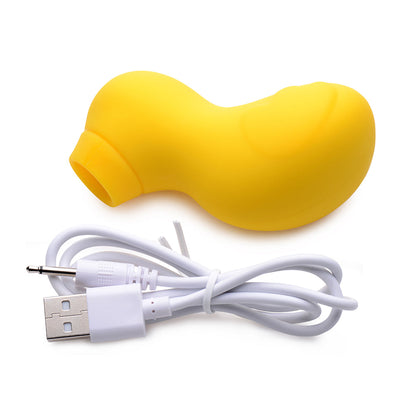 SHEGASM SUCKY DUCKY CLITORAL STIMULATOR YELLOW