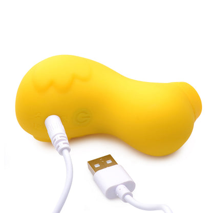 SHEGASM SUCKY DUCKY CLITORAL STIMULATOR YELLOW