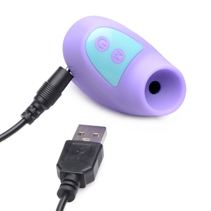 SHEGASM MINI 12X MINI SILICONE CLIT STIMULATOR PURPLE