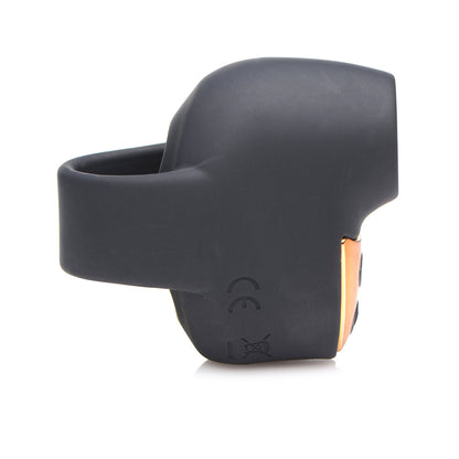 SHEGASM MINI 12X MINI SILICONE CLIT STIMULATOR BLACK