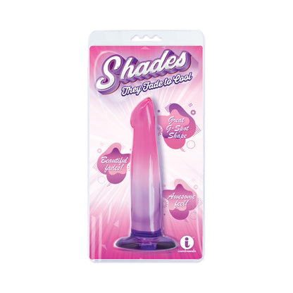 ICON BRANDS - SHADES G-SPOT 6.25 IN. DILDO PINK/PURPLE