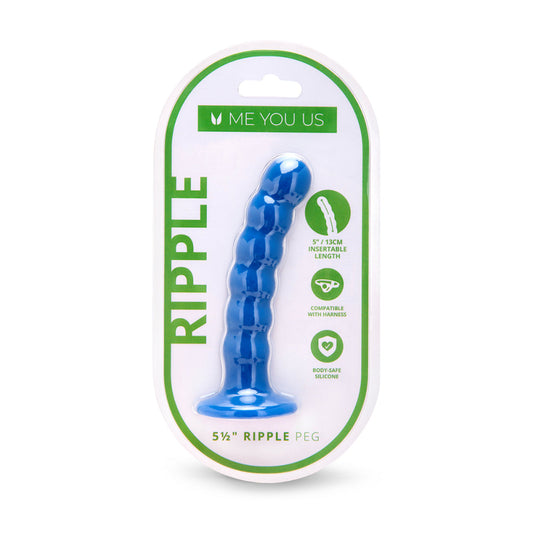 ME YOU US - 5.5 IN. RIPPLE G-SPOT PEG