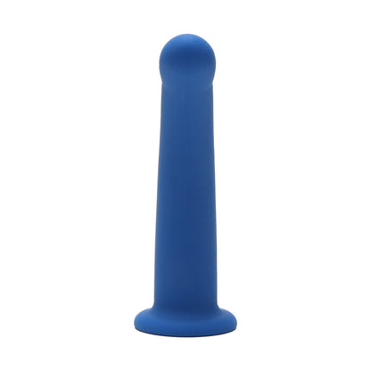 ME YOU US 6 IN. CURVED SILICONE DILDO BLUE