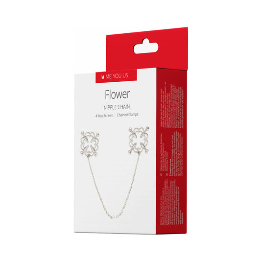 ME YOU US - FLOWER DESIGN NIPPLE CHAIN