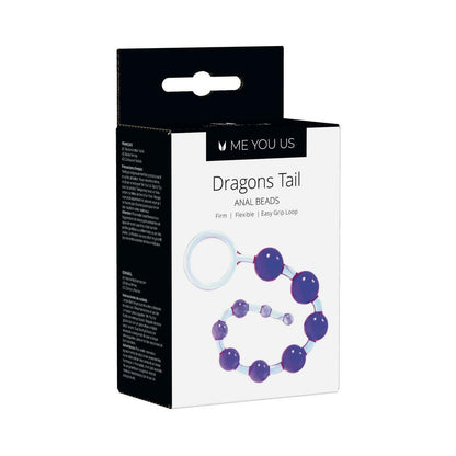 ME YOU US - DRAGONZ TAIL ANAL BEADS VIOLET