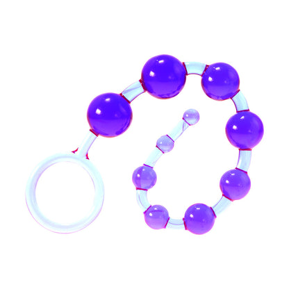 ME YOU US DRAGONZ TAIL ANAL BEADS VIOLET
