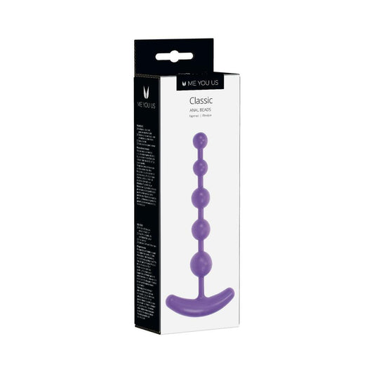 ME YOU US - CLASSIC ANAL BEADS PURPLE