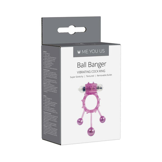 TÚ YO NOSOTROS - ANILLO PARA PENE BALL BANGER MORADO