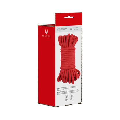 ME YOU US TIE ME UP ROPE 10M RED