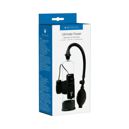 ME YOU US ULTIMATE POWER PENIS PUMP BLACK