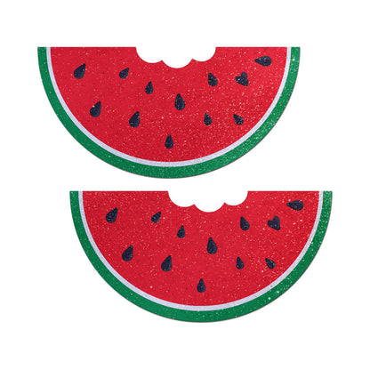 PASTEASE - WATERMELON SLICE WITH A BITE FULL BREAST COVERS SUPPOORT TAPE