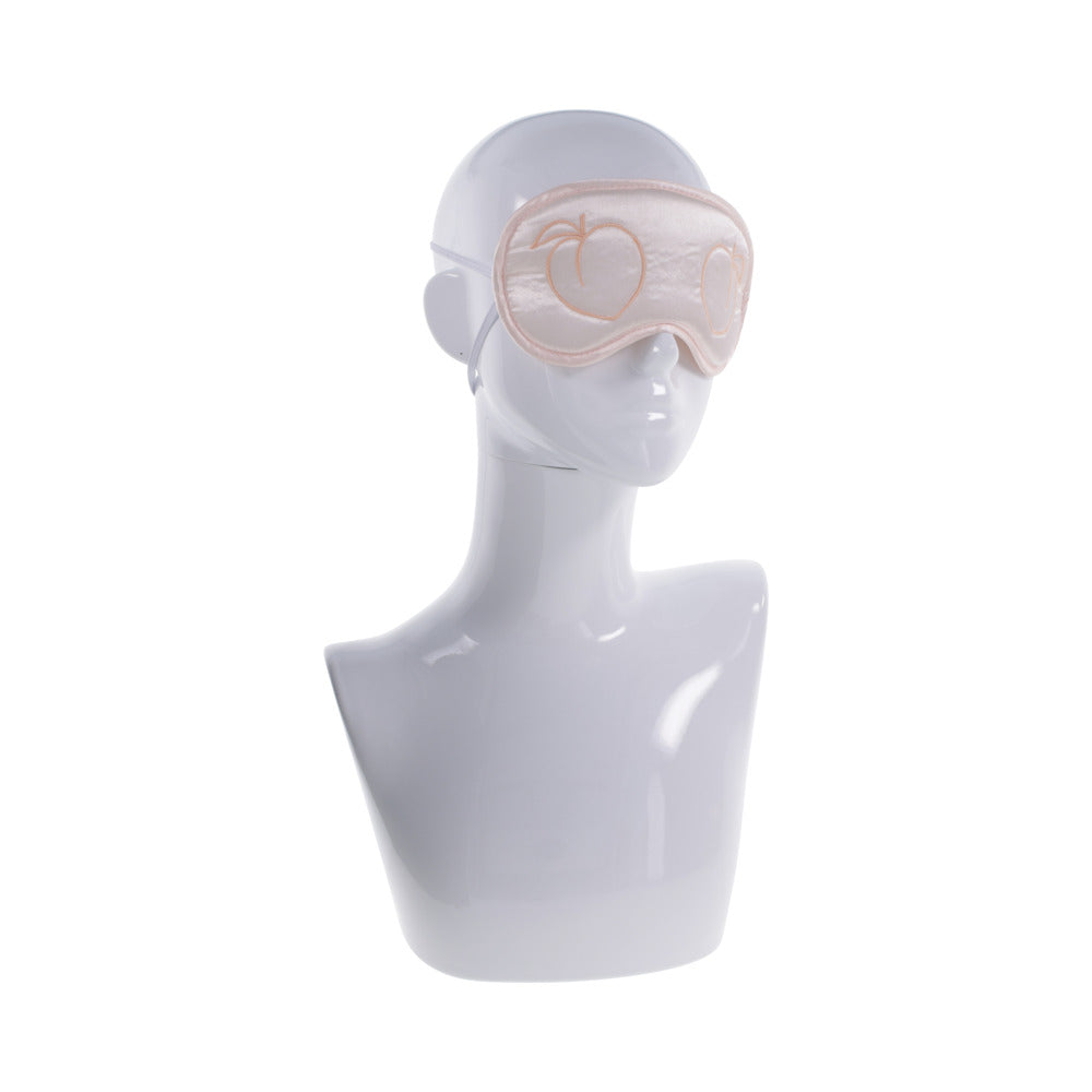 SPORTSHEETS SEX & MISCHIEF PEACHES ''N CREAME BLINDFOLD