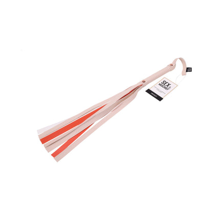 SPORTSHEETS - SEX & MISCHIEF PEACHES ''N CREAME STRIPE FLOGGER