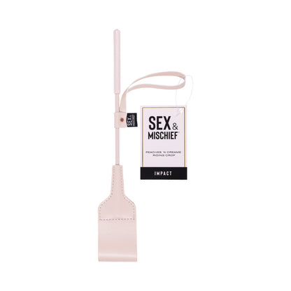 SPORTSHEETS - SEX & MISCHIEF PEACHES ''N CREAME RIDING CROP