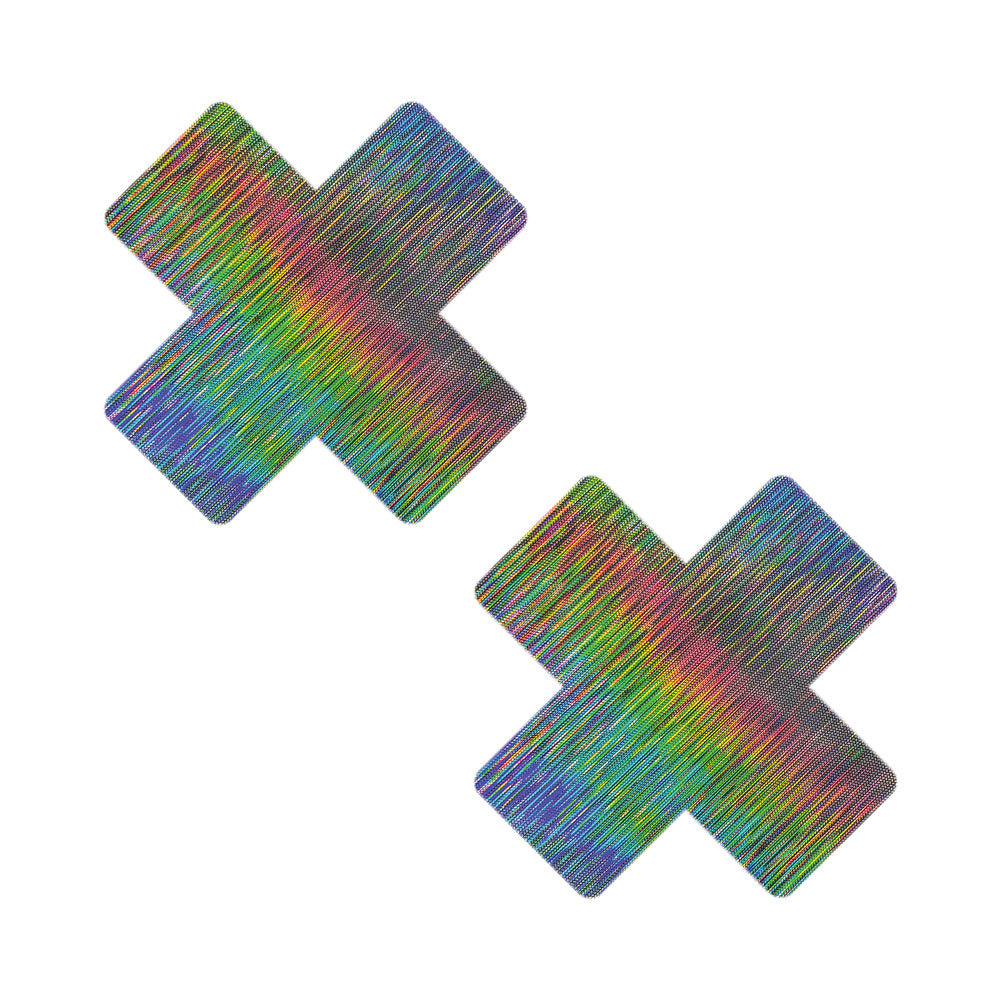 NEVA NUDE NAUGHTY NEBULA SUPER HOLOGRAPHIC X NIPPLE PASTIES