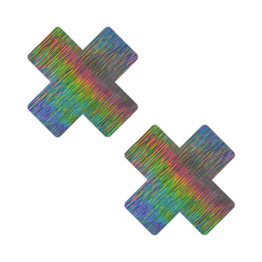 NEVA NUDE NAUGHTY NEBULA SUPER HOLOGRAPHIC X NIPPLE PASTIES