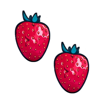 NEVA NUDE - SINFULLY SWEET STRAWBERRY EDIBLE NIPPLE PASTIES