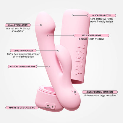 VUSH GLOW RABBIT VIBRATOR