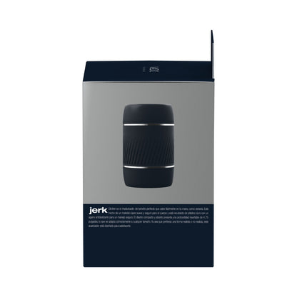 VEDO JERK MASTURBATION SLEEVE BLACK WITH CLEAR SLEEVE