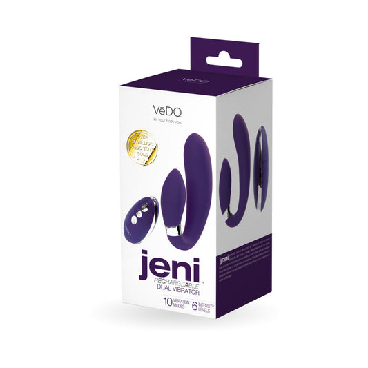 VEDO - JENI C SHAPED DUAL MOTOR VIBE WITH REMOTE