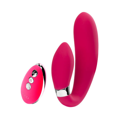 VEDO JENI C-SHAPED DUAL MOTOR VIBE WITH REMOTE PINK