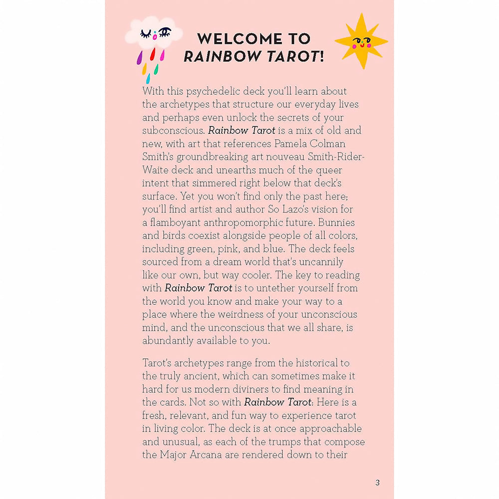 RAINBOW TAROT: 78 CARDS & GUIDEBOOK