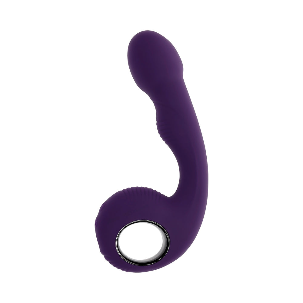 ZERO TOLERANCE RIP CURL RECHARGEABLE SILICONE VIBRATOR PURPLE