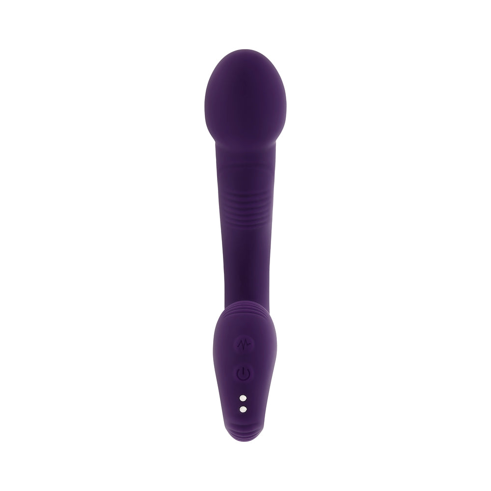 ZERO TOLERANCE - RIP CURL RECHARGEABLE SILICONE VIBRATOR PURPLE